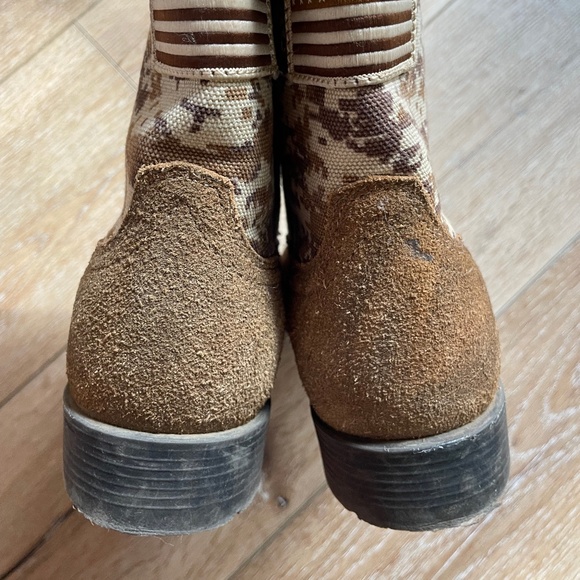 Ariat: Youth Patriot Leather Western Boots Size 3 main image 4